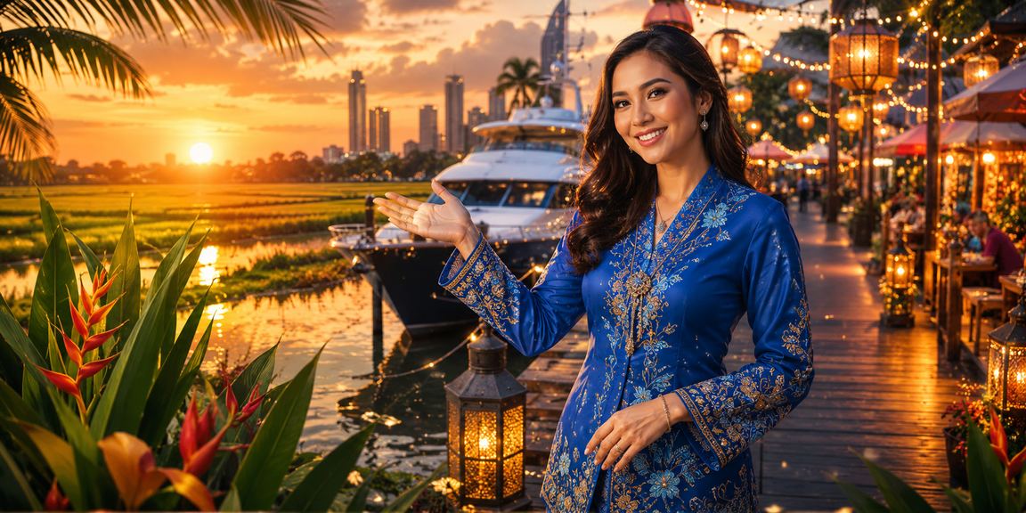 Pengguna kasino dalam talian berbaju kurung di Kedah Malaysia